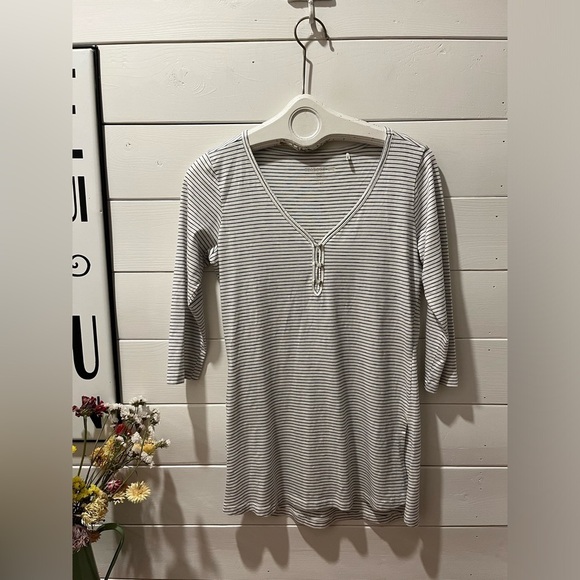 ☀️TOAD & CO White and gray tunic size  S - Picture 7 of 10